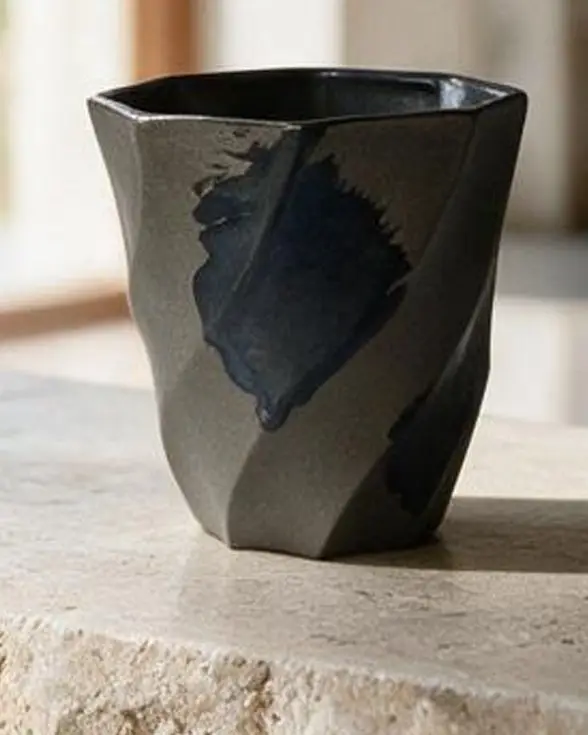 Midnight Kahve Kupası M — Midnight koleksiyonu, stoneware